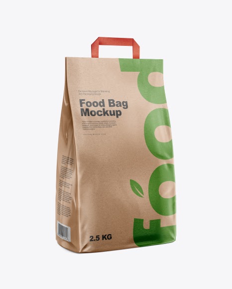 Download Download Psd Mockup Bag Eco Food Grocery Half Side View ...