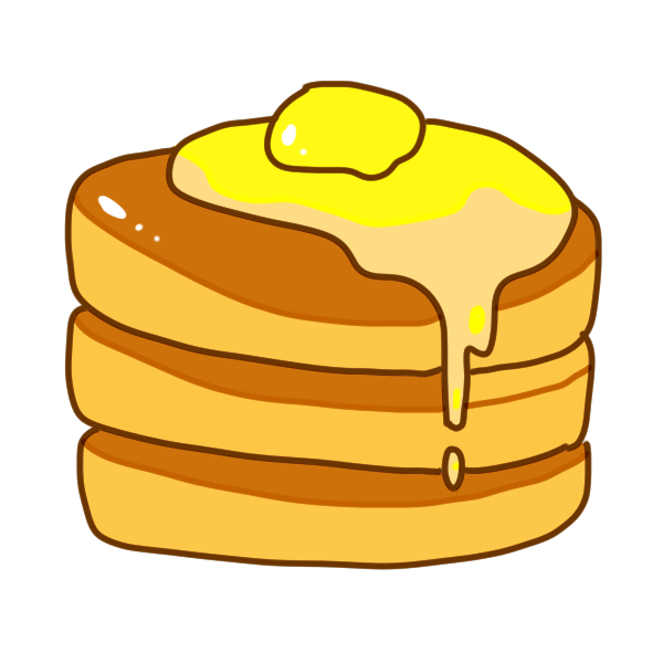 美しい花の画像 上ホットケーキ イラスト 無料