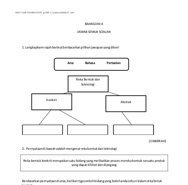 Soalan Rbt Tingkatan 2 - Persoalan s