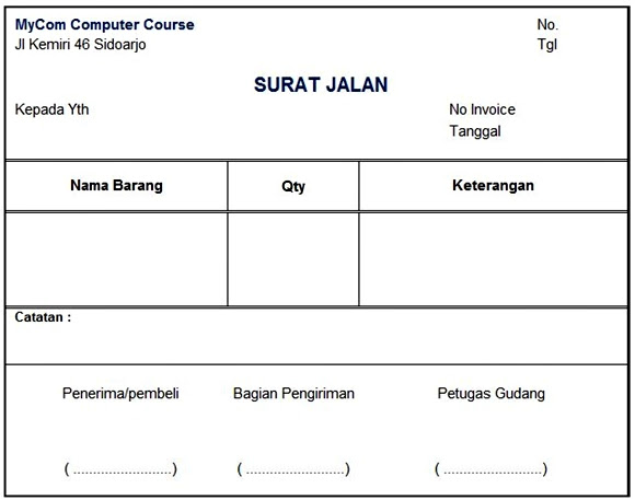 Contoh Bagan Faktur - Contoh 193