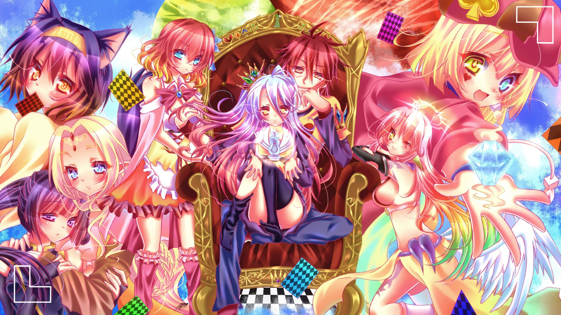 新鮮なノーゲームノーライフ 壁紙 Pc 美しい花の画像
