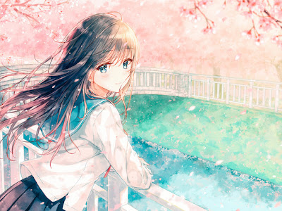 無料イラスト画像 桜 かわいい 春 女の子 イラスト