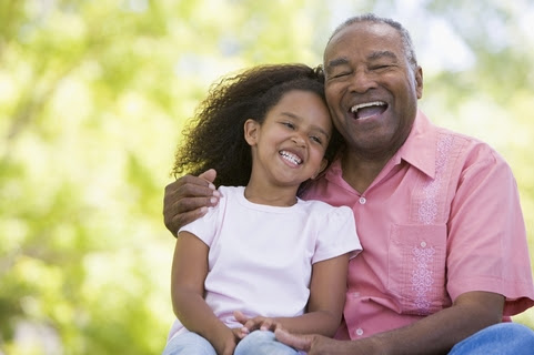 Grandfather and Child