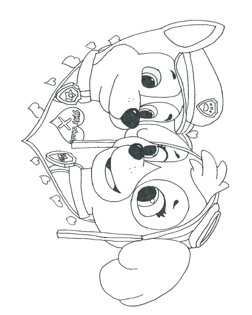 Free coloring pages of paw patrol birthday | Printable ...