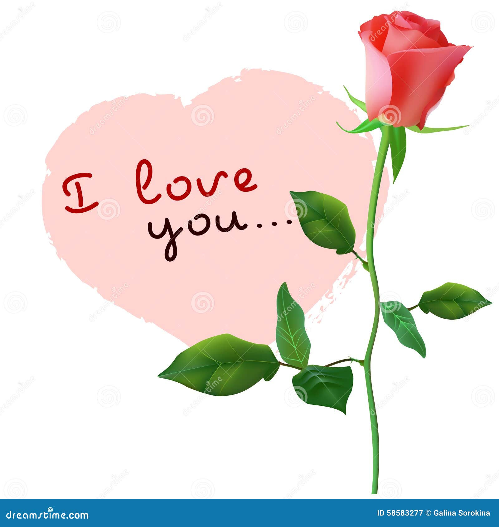 I Love You Red Rose Images Hd
