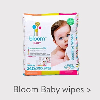 Bloom Baby wipes