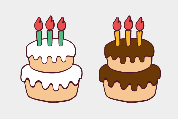 すべての動物の画像 綺麗な誕生日 イラスト 手書き