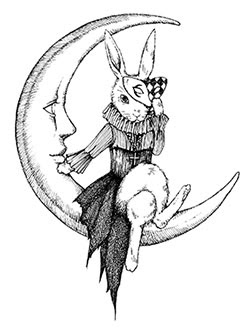 心に強く訴えるオシャレ 月 イラスト おしゃれ 最高の動物画像