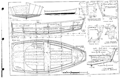 Nesting Pram Dinghy Plans