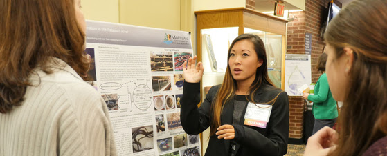 Photo of poster presentation