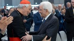 Il Presidente Mattarella e il cardinale Zuppi a Trieste