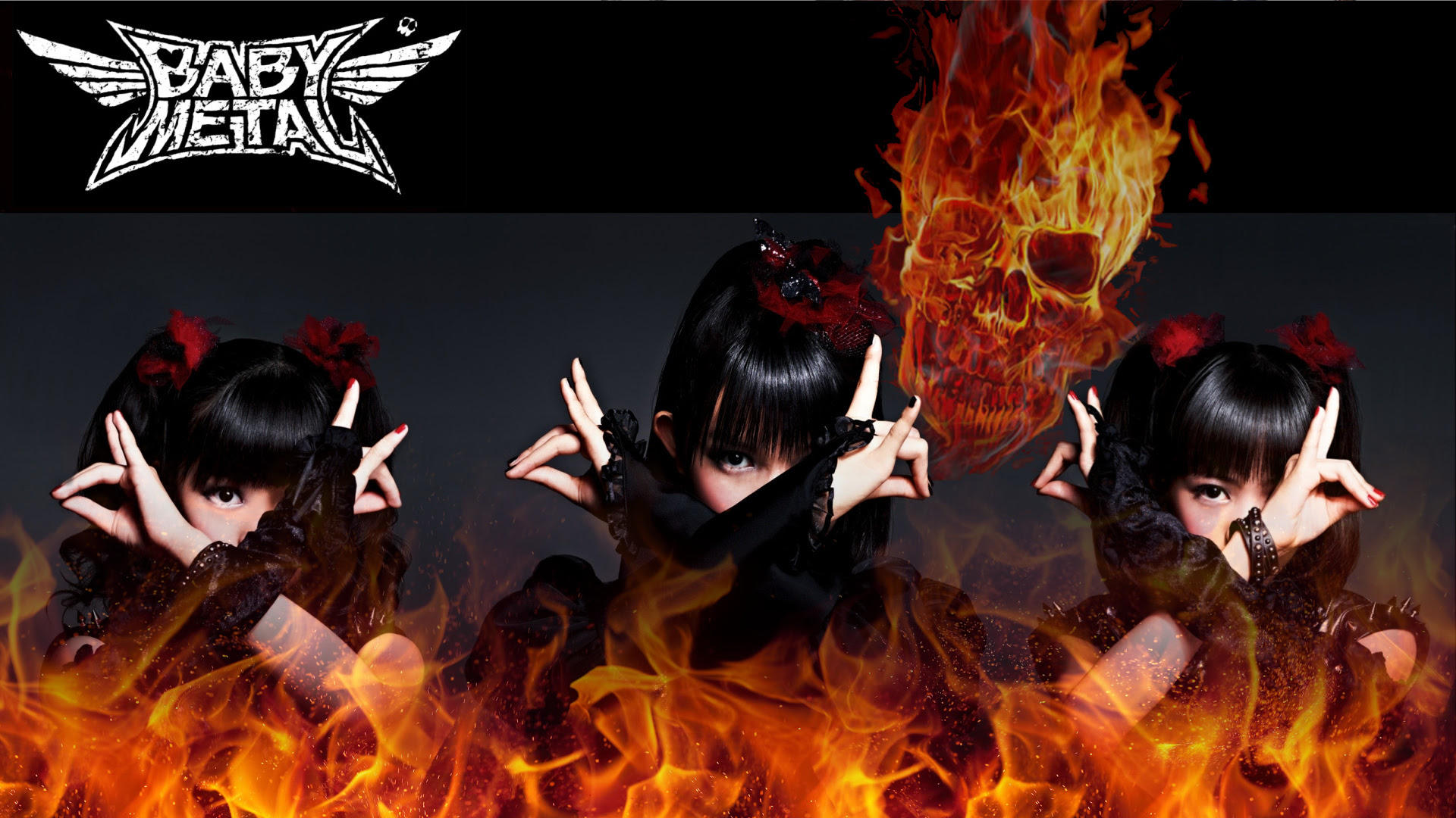 新鮮なロック 画面 Babymetal 壁紙 スマホ すべての美しい花の画像