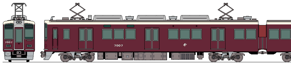 あなたのためのイラスト 50 電車 イラスト 阪急