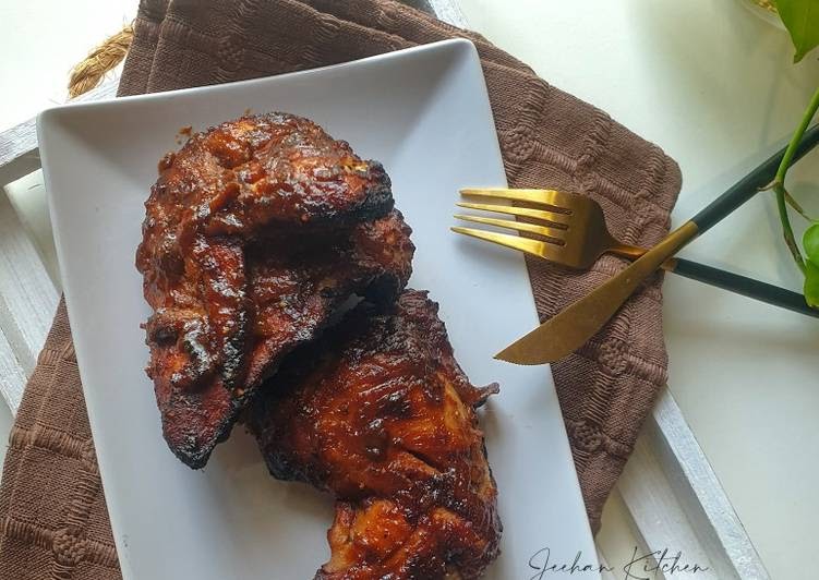 Resep praktis Ayam Bakar Madu Blackpepper Ala Tesco 