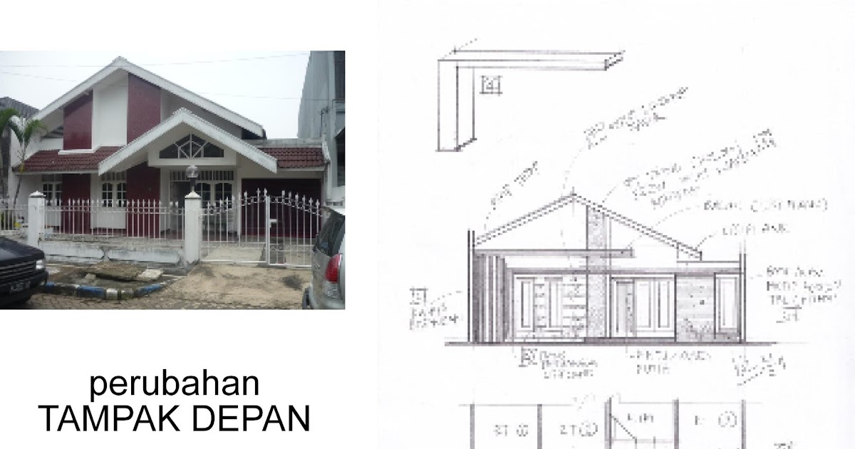 Gambar Desain  Tampak  Depan  Rumah  Tinggal Desain  Rumah  Mesra