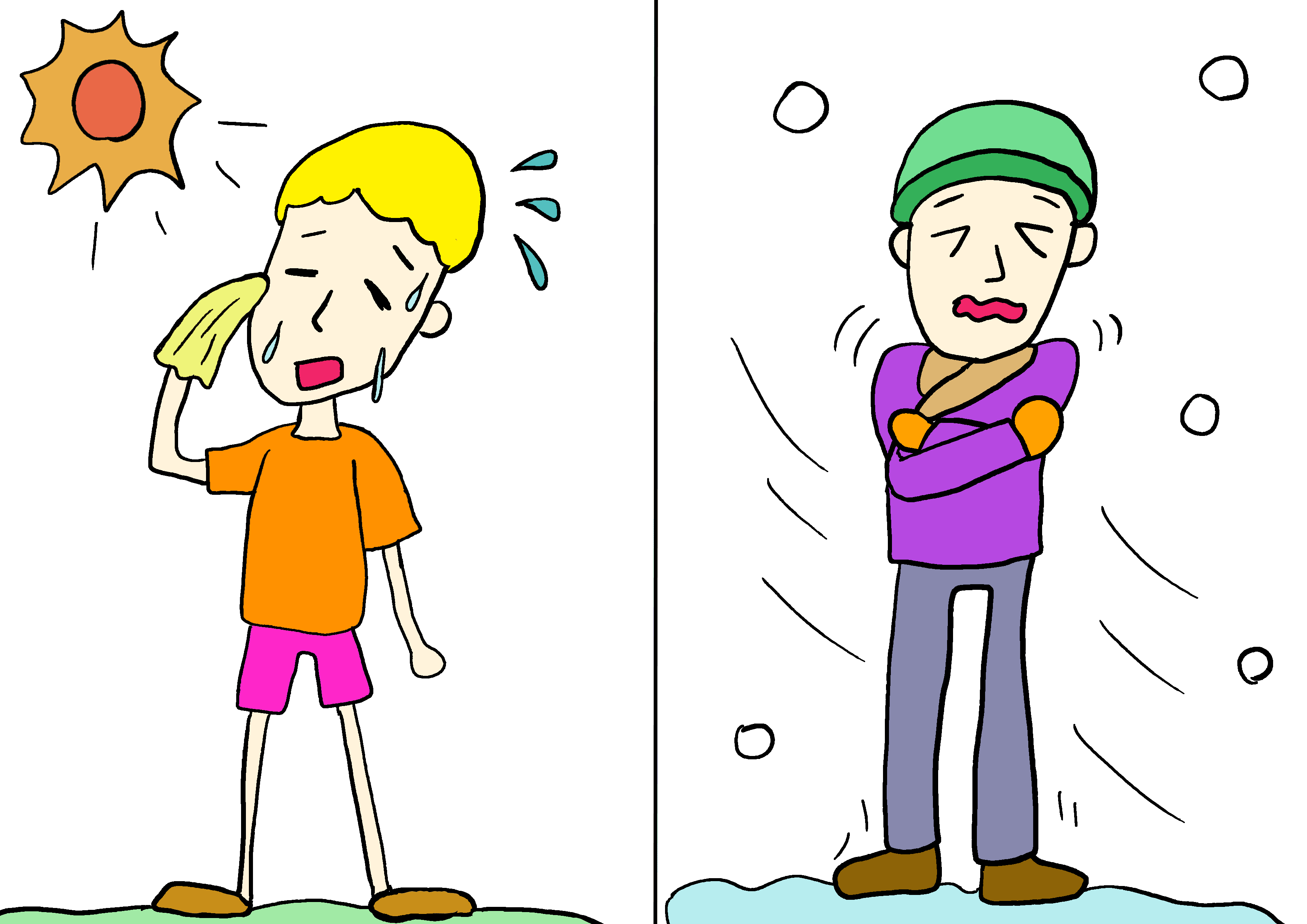 Japan Image 暑い イラスト