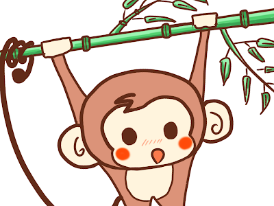 イラスト 猿の絵 127961