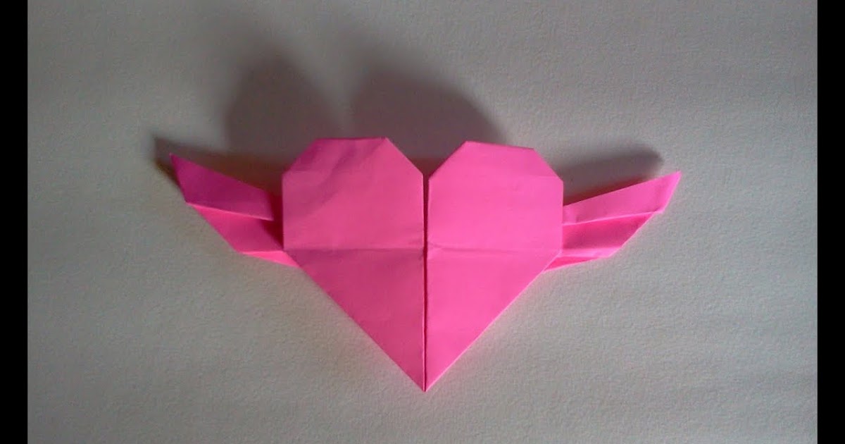  Cara  Membuat  Origami  Box Hati 