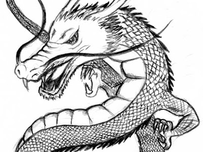 あなたのためのイラスト かっこいい 龍 イラスト 簡単 書き方