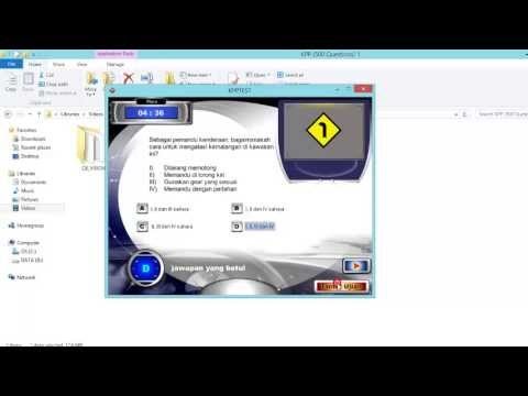 KPP Theory Test Software FREE DOWNLOAD: Contoh Soalan 