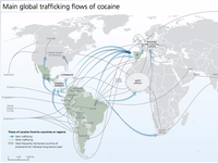 These UN maps show how drugs flow around the globe 