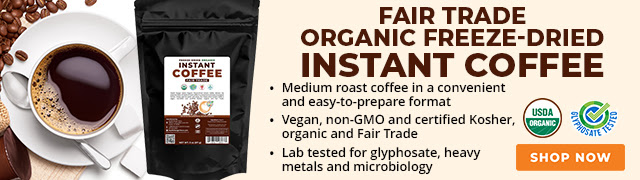 Organic Freeze-Dried Instant Coffee