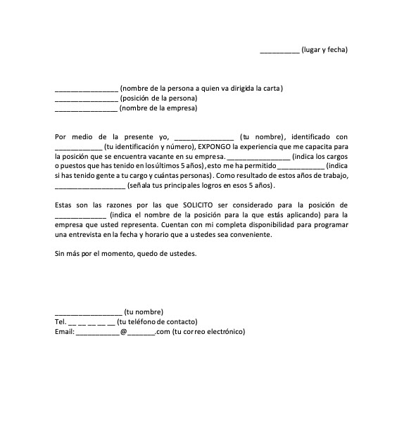 Carta Solicitando Modelo De Carta Formal Para Pedir Algo