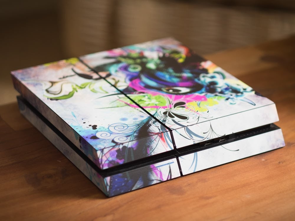 Download Free 6322 Descargar Plantilla Skin Ps4 Slim Yellowimages Mockups