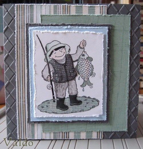 Carte Anniversaire Homme Pecheur Shan