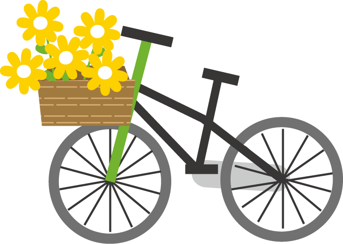 動物画像のすべて ベスト50 かわいい 自転車 イラスト フリー