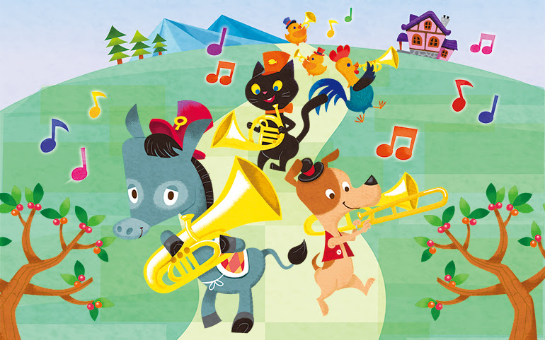 50 ブレーメンの音楽隊 イラスト 無料の印刷可能なイラスト素材
