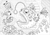 Check spelling or type a new query. Deep Sea Fish Coloring Pages Free Coloring Pages