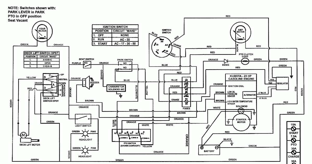 Kubota Diesel Alternator Wiring Diagram - Wiring Diagram