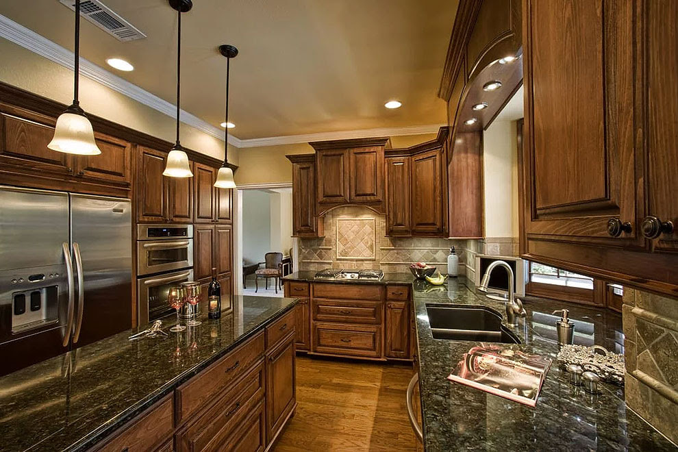 All of these options are suitable for any shape that you want to use when getting a quality kitchen ready but you should at least look at how well it can be used in any situation. 27 Most Popular Green Granite Kitchen Countertops