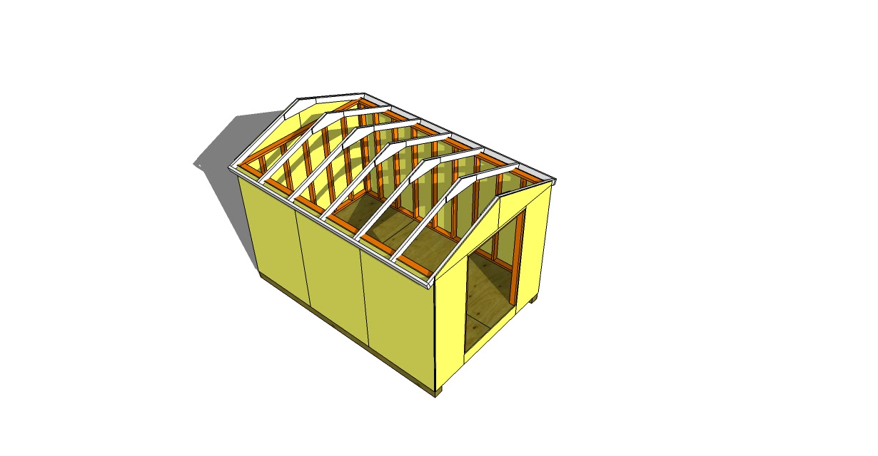 Must see How to build trusses for a 12x12 shed Shed 