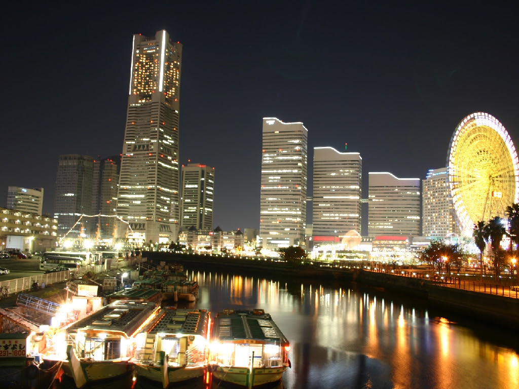 Japan Image 横浜 夜景 壁紙