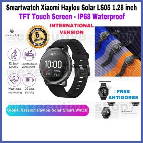 Xiaomi Haylou Solar Ls05-1 Smart Watch Black