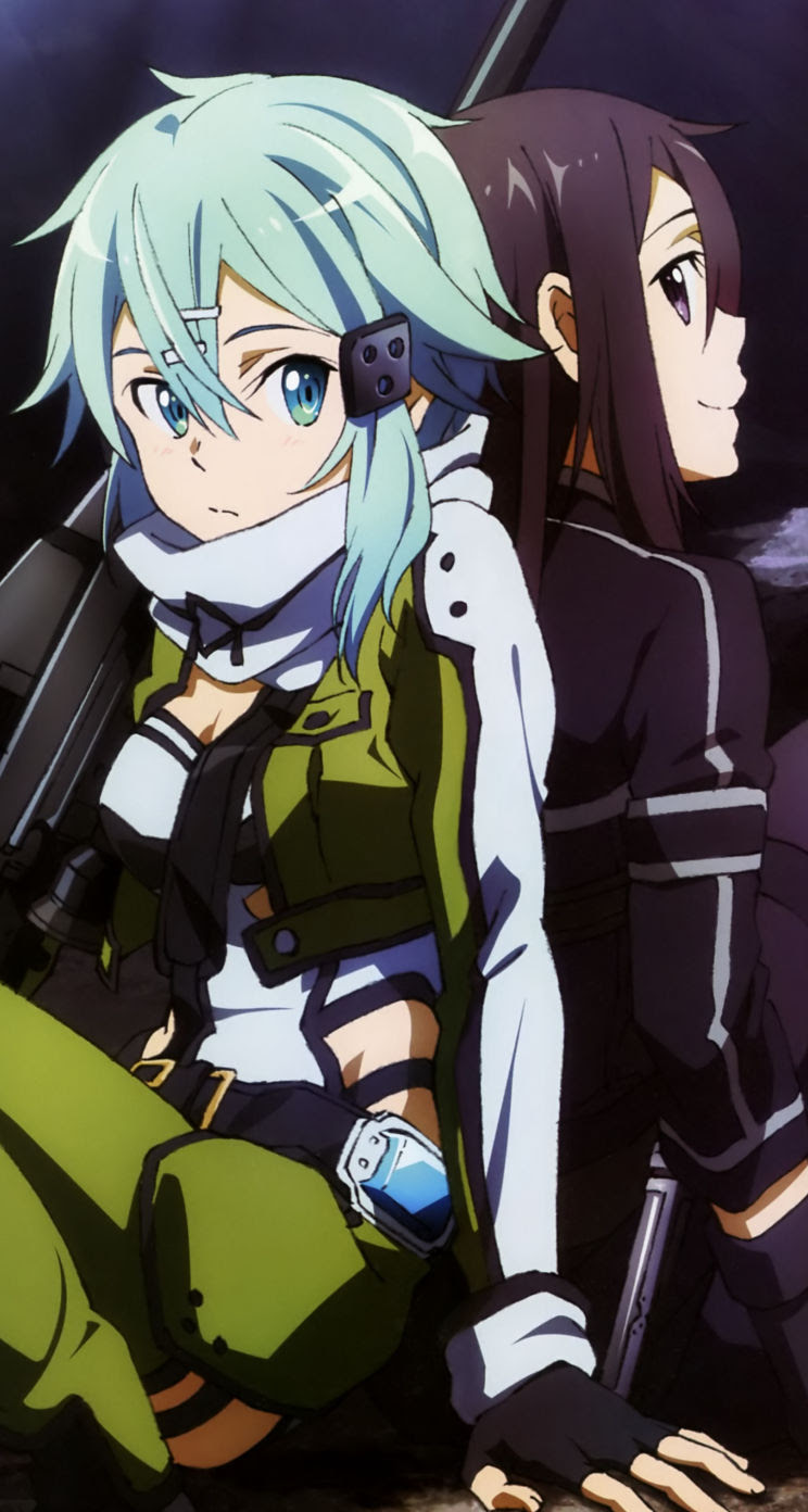 ラブリーsao シノン 壁紙 Iphone 最高の花の画像