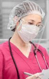 Nurse in PPE