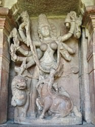 Durga, Aihole (Jean-Pierre Dalbéra)