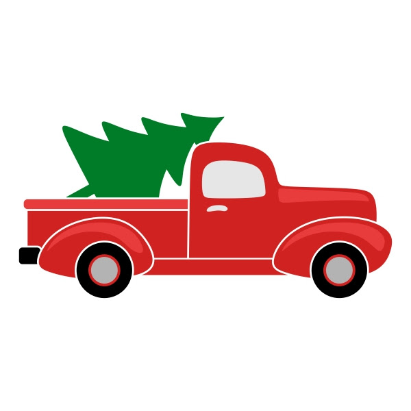 Download Christmas Truck Mandala Svg Project - Layered SVG Cut File