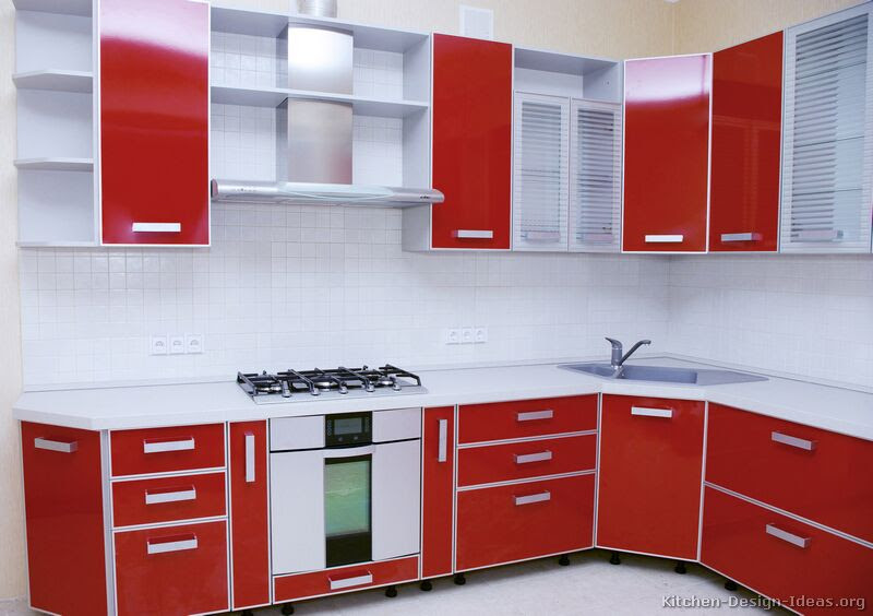 Maybe you would like to learn more about one of these? Pictures Of Kitchens Modern Red Kitchen Cabinets Page 2