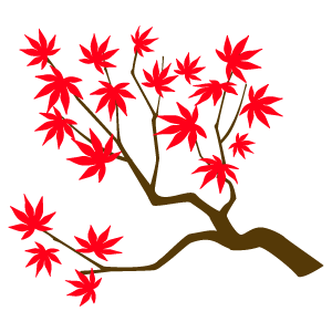 完了しました カエデ イラスト 楓 イラスト