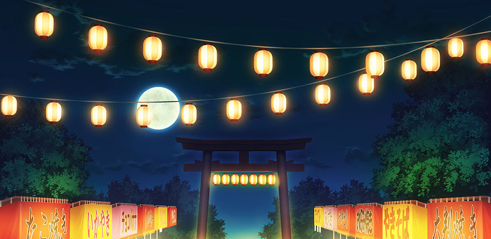 ロイヤリティフリー祭り 背景 イラスト イラスト画像