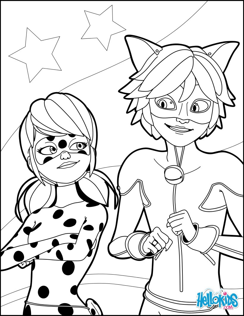 Dessin Ladybug Et Chat Noir Facile Dessin Facile