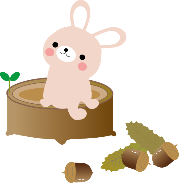 ユニーク秋 動物 イラスト 無料 動物ゾーン