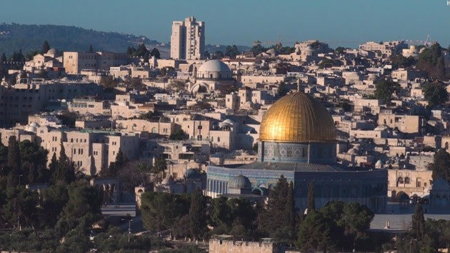 בילד: אינטערנאציאנאלע שטורעם ארום מעגליכע אנערקעונג פון אמעריקע אין ירושלים אלס מדינת ישראל הויפטשטאט