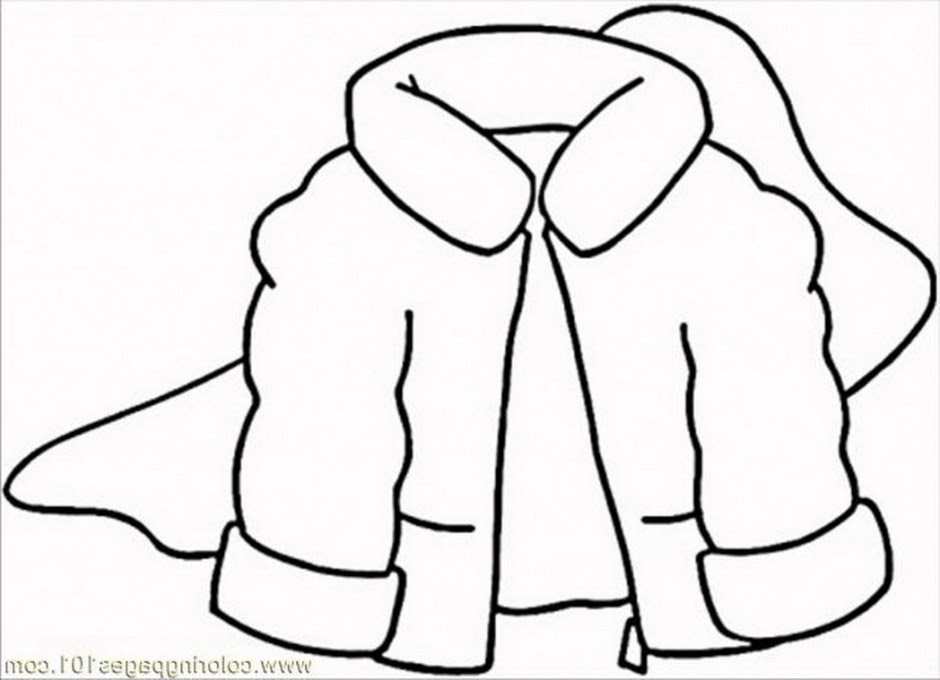 free printable winter clothes coloring pages  coloring and