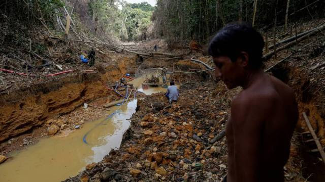 Avanço do garimpo e da covid-19, ameaçam povos da Amazônia