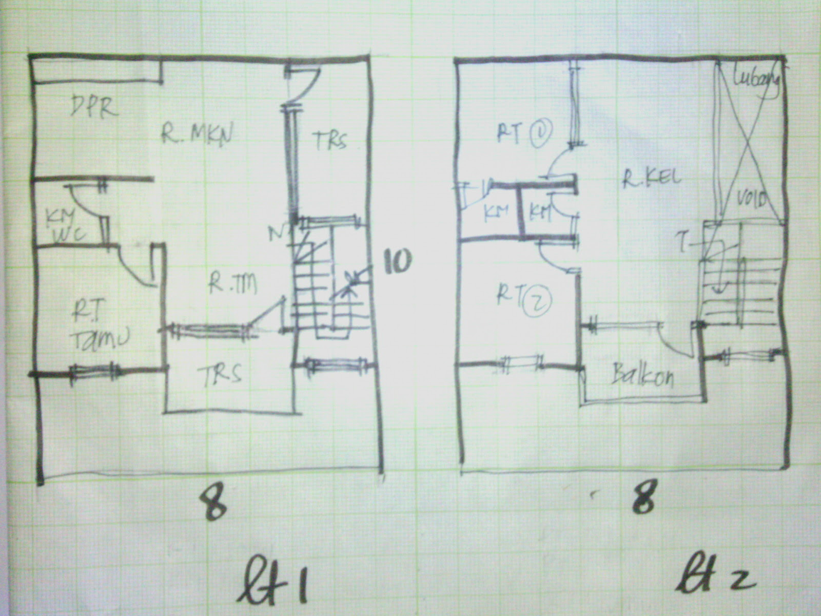 65 Desain Rumah Minimalis Ukuran 8x20 Desain Rumah Minimalis Terbaru